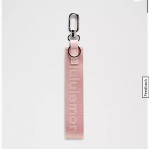 lululemon athletica Pink Keychain Accessory